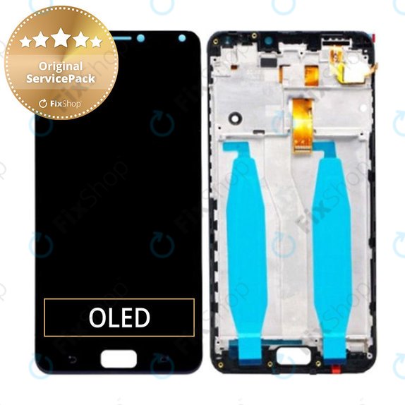 Asus ZenFone 4 Max ZC554KL (X00ID) - Écran LCD + Ecran Tactile + Cadre (Deepsea Black) - 90AX00I1-R20010 Genuine Service Pack