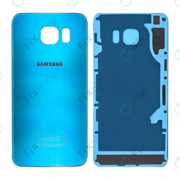 Samsung Galaxy S6 G920F - Cache batterie (Bleu) - GH82-09548D Genuine Service Pack