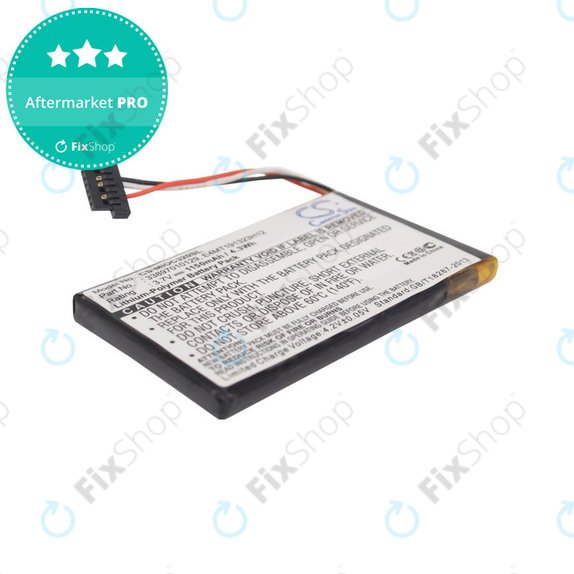 Batterie pour Mitac Mio C320, C520, C520t, C720, C810, BP-LX1320/11-B0001 SN, Li-Polymer, 3.7V, 1150mAh, HQ