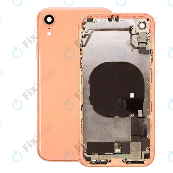 Apple iPhone XR - Petites pièces du boîtier arrière (corail)