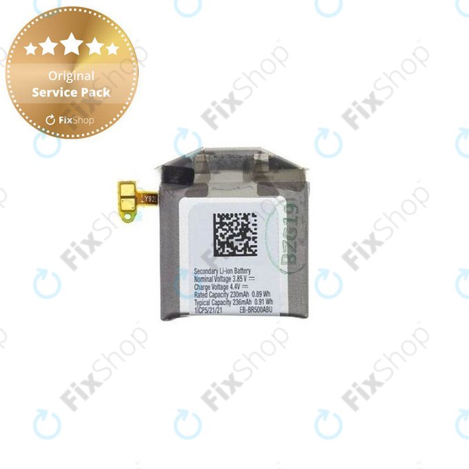 Samsung Galaxy Watch 42 mm R810 - Batterie EB-BR810ABU 270 mAh - GH43-04857A Genuine Service Pack