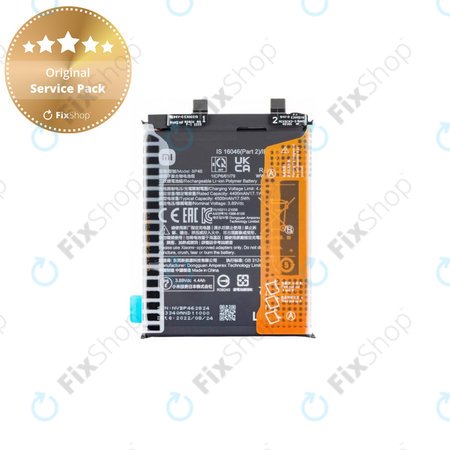 Xiaomi 12, 12X - Batterie BP46 4500mAh - 460200009C1G Genuine Service Pack