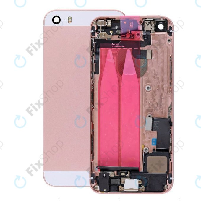 Apple iPhone SE - Petites pièces du boîtier arrière (or rose)