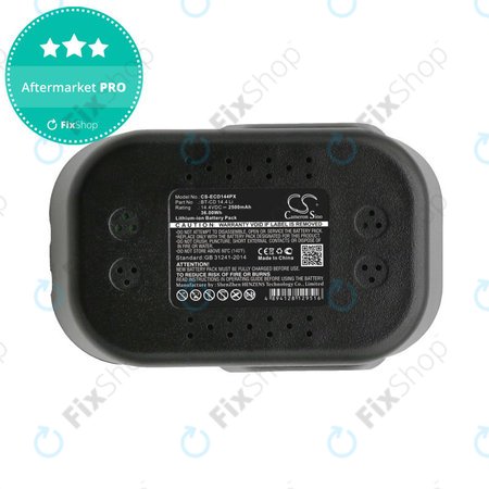 Batterie pour Einhell BT-CD 14.4 Li, 2500mAh, Li-Ion, 14.4V, BT-CD 14.4 Li, HQ