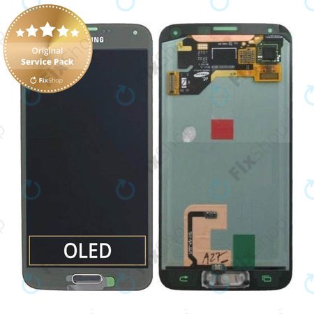 Samsung Galaxy S5 G900F - Écran LCD + Écran Tactile (Or Cuivre) - GH97-15959D, GH97-15734D Genuine Service Pack