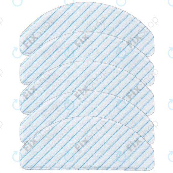 Chiffon de vadrouille, 5 pièces, Jetable pour Ecovacs Deebot N-series, T-series. X-series