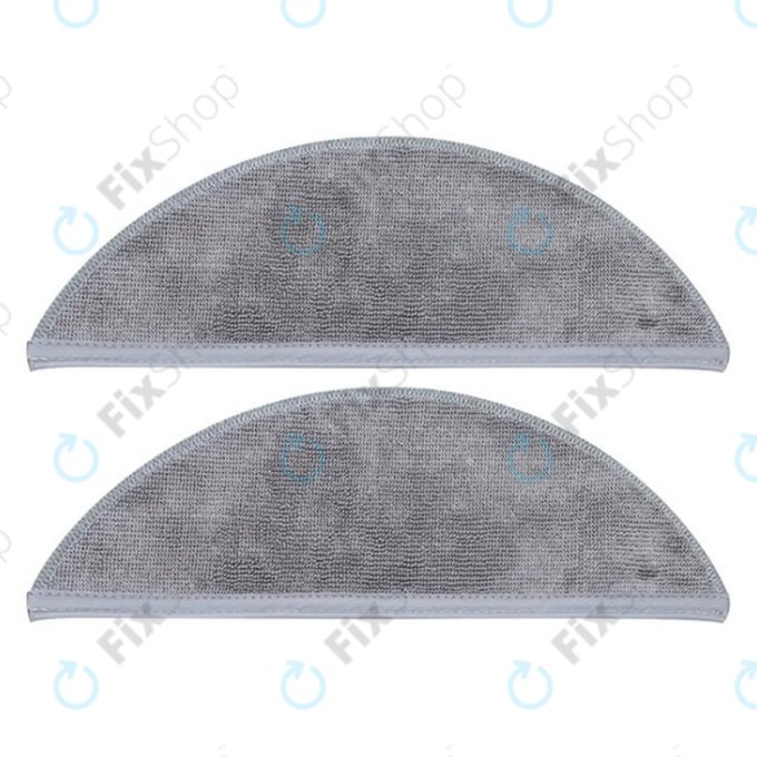 Chiffon de vadrouille, 2 pièces, Microfibre pour Xiaomi Lydsto R1
