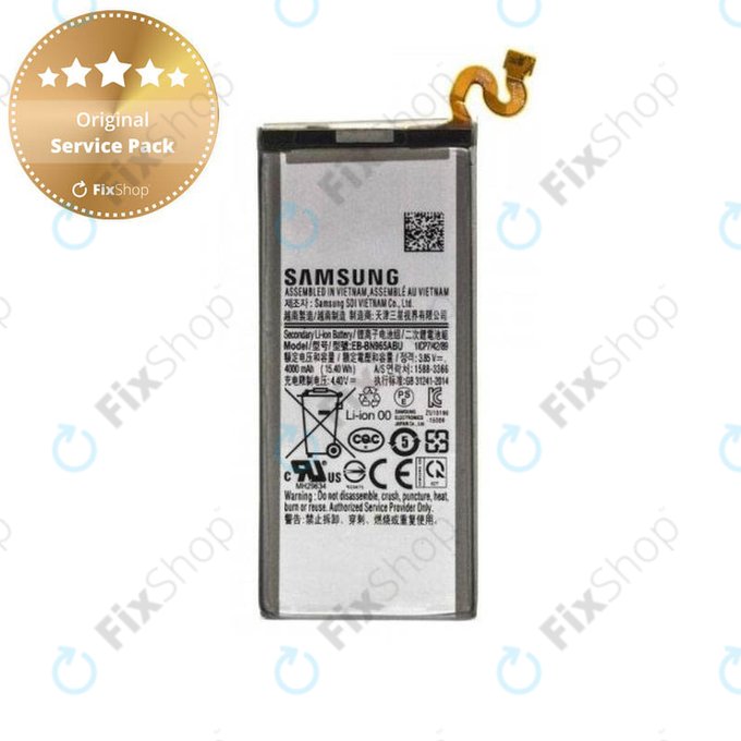 Samsung Galaxy Note 9 - Batterie EB-BN965ABU 4000mAh - GH82-17562A Genuine Service Pack