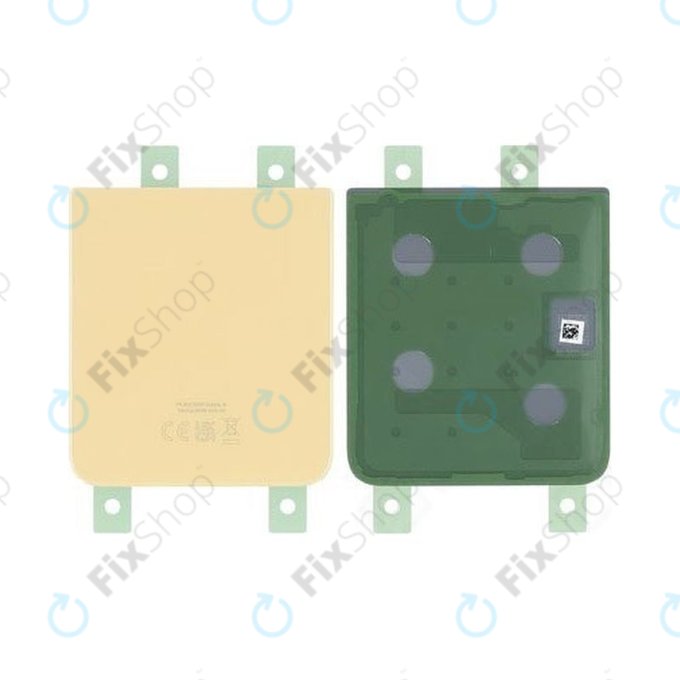 Samsung Galaxy Z Flip 4 F721B - Cache batterie B/G (Jaune) - GH82-29654G Genuine Service Pack