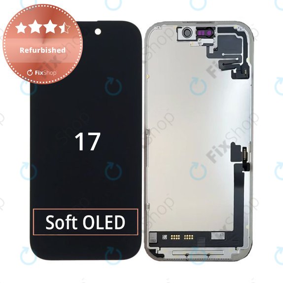 Écran pour iPhone 17, Tactile avec cadre, Refurbished