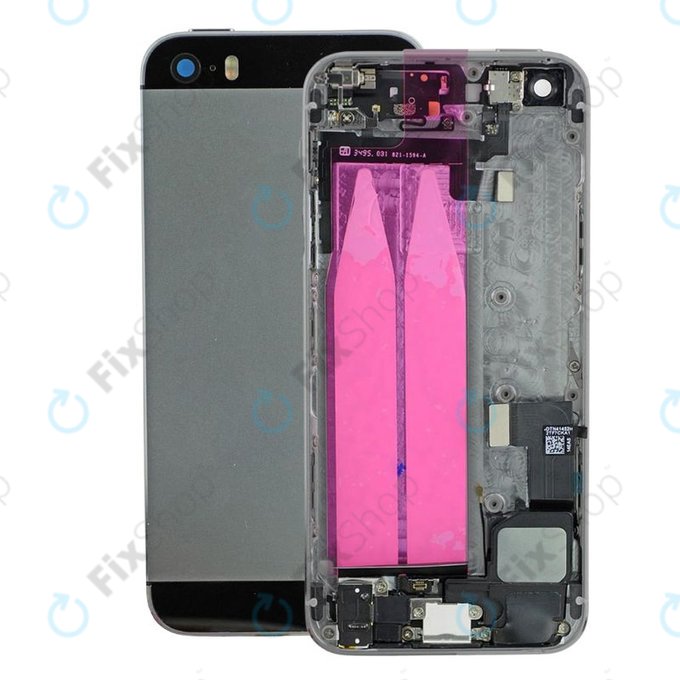 Apple iPhone SE - Petites pièces du boîtier arrière (gris sidéral)