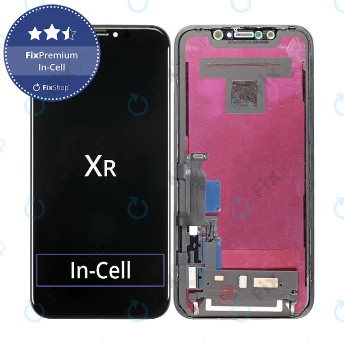 Apple iPhone XR - Écran LCD + Écran tactile + Cadre In-Cell FixPremium