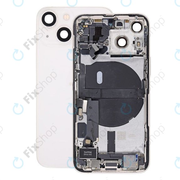 Apple iPhone 13 Mini - Petites pièces du boîtier arrière (Starlight)