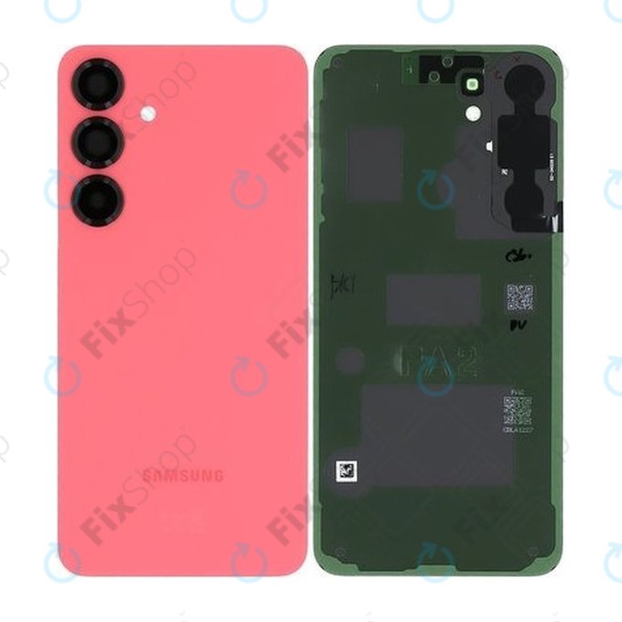 Samsung Galaxy S25 Plus - Cache batterie (Coralred) - GH82-36350G Genuine Service Pack