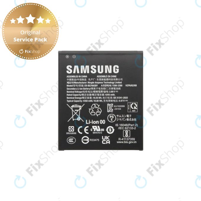 Samsung Galaxy Xcover 7 Pro G766B - Batterie EB-BG766GBY 4350mAh - GH43-05270A Genuine Service Pack