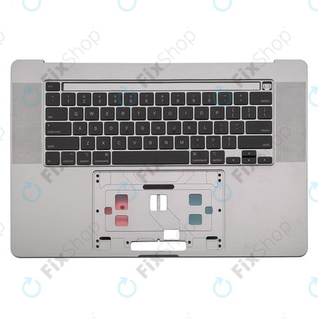 Apple MacBook Pro 16" A2141 (2019) - Cadre de clavier supérieur + clavier UK (Space Gray)