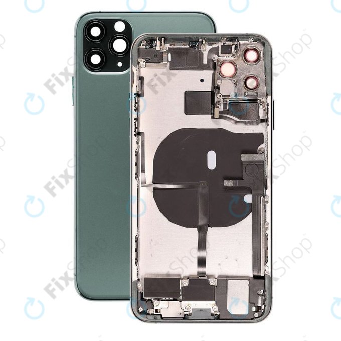 Apple iPhone 11 Pro Max - Petites pièces du boîtier arrière (vert)