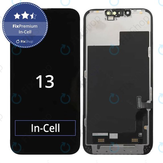 Écran In-Cell FHD pour iPhone 13, Tactile avec cadre, FixPremium