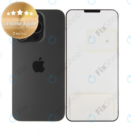 Verre du boîtier arrière pour iPhone 15 Pro | Black Titanium | 661-35700 | Genuine Apple