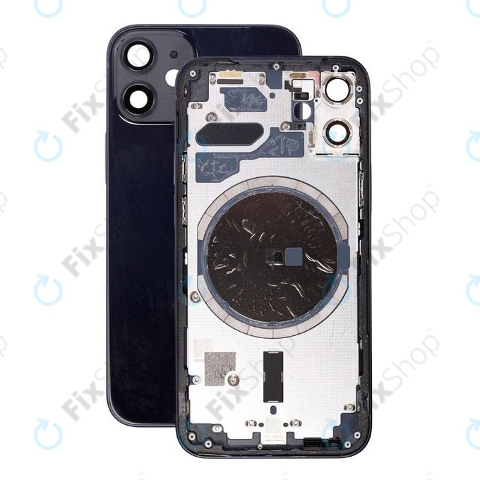 Apple iPhone 12 Mini - Boîtier arrière (Noir)