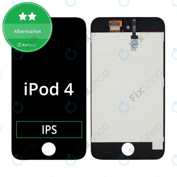 Écran LCD pour iPod Touch (4th Gen), Black, Tactile avec cadre
