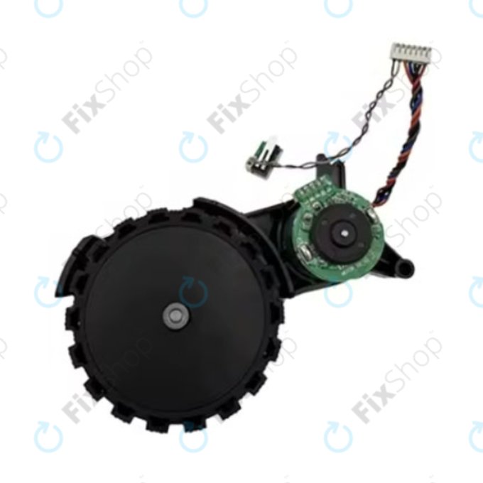 Xiaomi Robot Vacuum X10, Dreame Z10 Pro, L10 Plus, D10 Plus - Roue avec moteur (droite) (Noir)