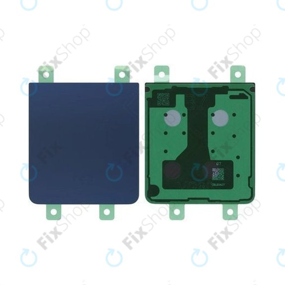 Samsung Galaxy Z Flip 7 F766B - Cache batterie (Blue Shadow) - GH82-37594A Genuine Service Pack