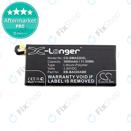 Samsung Galaxy A5 A520F (2017) - Batterie BA520ABE 3000mAh HQ