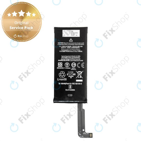 Google Pixel 4a 4G - Batterie G025J-B 3140mAh - G823-00159-01 Genuine Service Pack