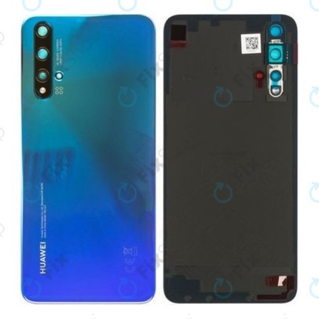 Huawei Nova 5T Yale-L61A - Cache batterie (Bleu) - 02353EFP