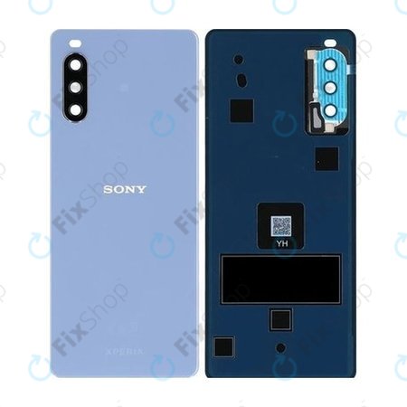 Sony Xperia 10 III - Cache batterie (Bleu) - A5034099A Genuine Service Pack