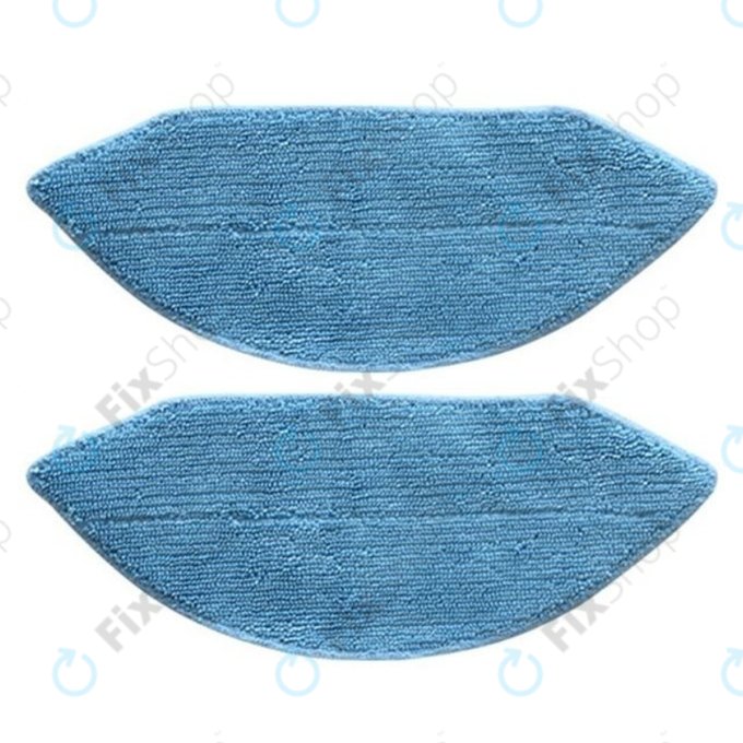 Chiffon de vadrouille, 2 pièces, Microfibre pour Ecovacs Deebot U2, U2 Pro