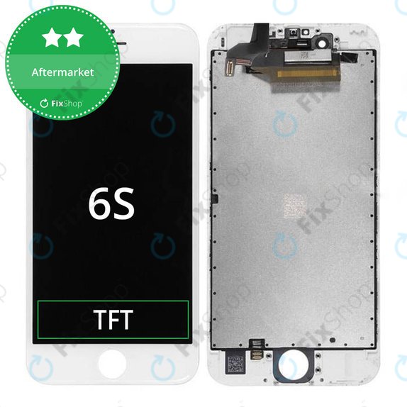 Écran pour iPhone 6S, White, Tactile avec cadre