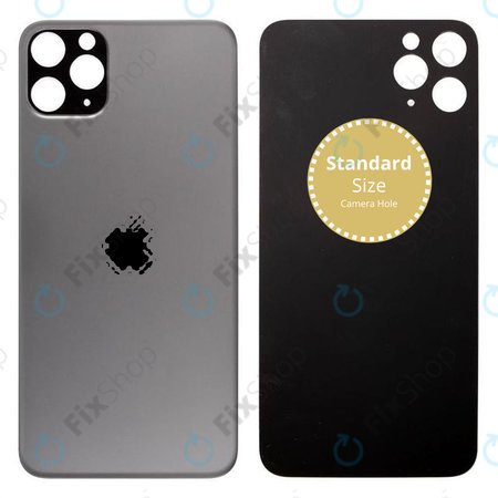 Apple iPhone 11 Pro Max - Verre du boîtier arrière (gris sidéral)