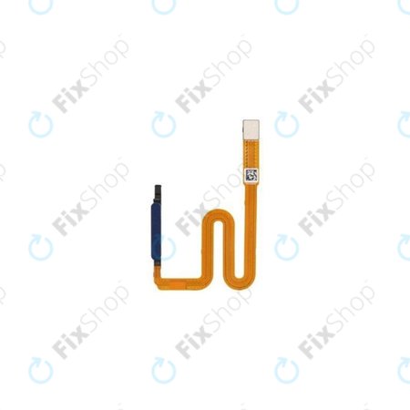 Samsung Galaxy A03s A037G - Capteur d'empreintes digitales + Câble flexible (Bleu) - GH81-21253A Genuine Service Pack