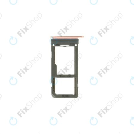 Samsung Galaxy S8 G950F, S8 Plus G955F - Tiroir SIM (Rose Rose) - GH98-41131E, GH98-41557E Genuine Service Pack