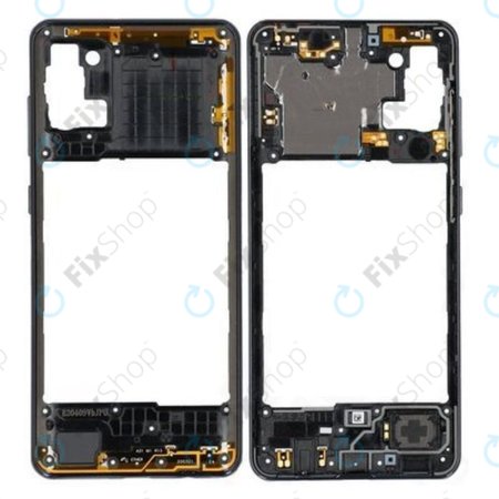 Samsung Galaxy A31 A315F - Cadre central (Prism Crush Black) - GH98-45428A Genuine Service Pack