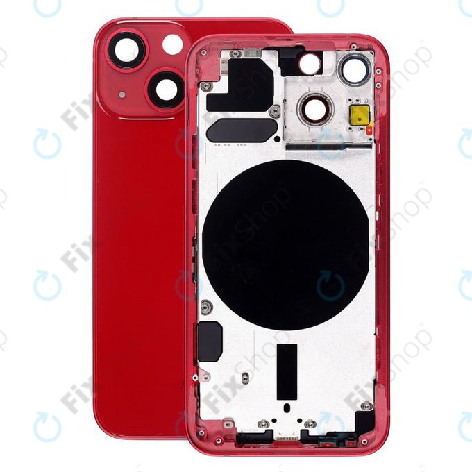 Apple iPhone 13 Mini - Boîtier arrière (Rouge)