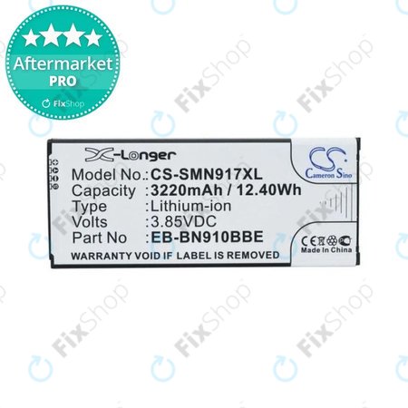 Samsung Galaxy Note 4 N910F - Batterie EB-BN910BBK 3220mAh HQ