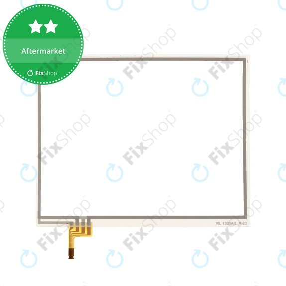 Vitre tactile inférieure avec adhésif pour Nintendo DSi XL et Nintendo DSi LL