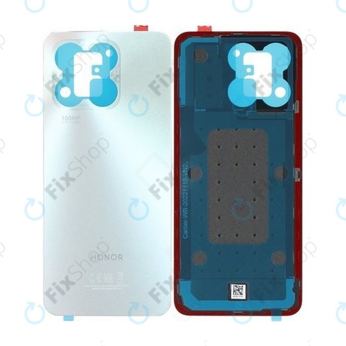 Honor X8a - Cache batterie (Titanium Silver) - 0235AEUR Genuine Service Pack