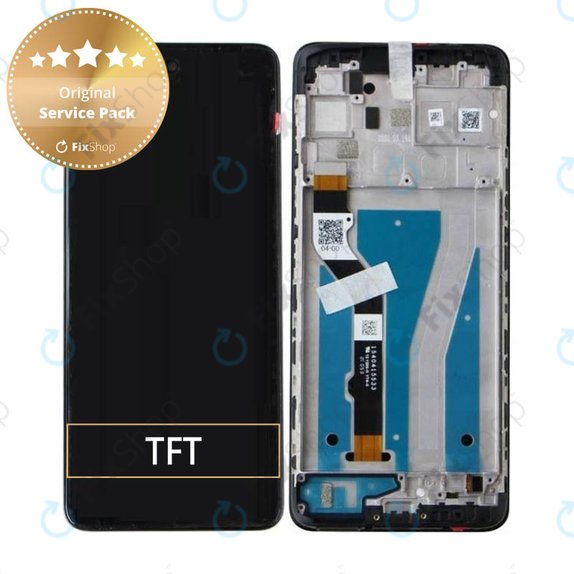 Motorola Moto G60 XT2135 - Écran LCD + Écran Tactile + Cadre - 5D68C18560 Genuine Service Pack