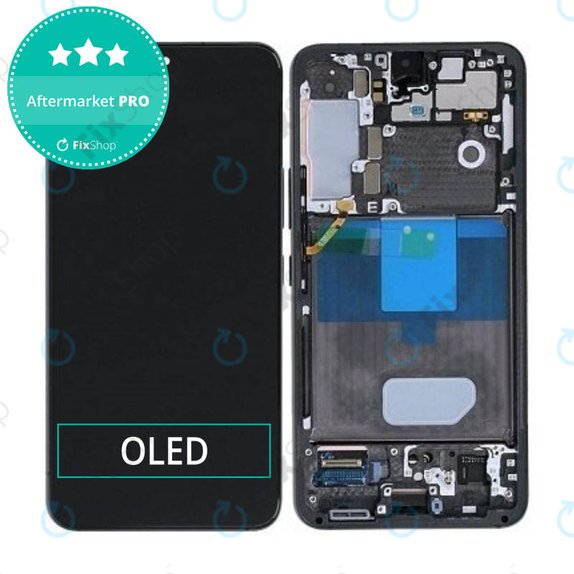Samsung Galaxy S22 S901B - Écran LCD + Écran tactile + Cadre (Phantom Black) OLED