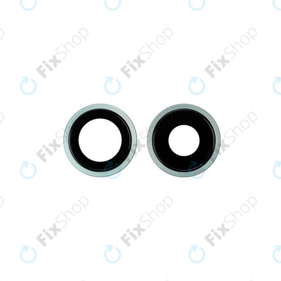 Apple iPhone 11 - Cadre d'objectif de caméra arrière (Vert) - 2pcs