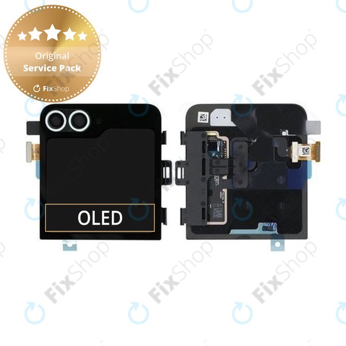 Samsung Galaxy Z Flip 6 F741B - Écran LCD + Écran tactile + Cadre (Externe) (Mint) - GH97-30012D Genuine Service Pack