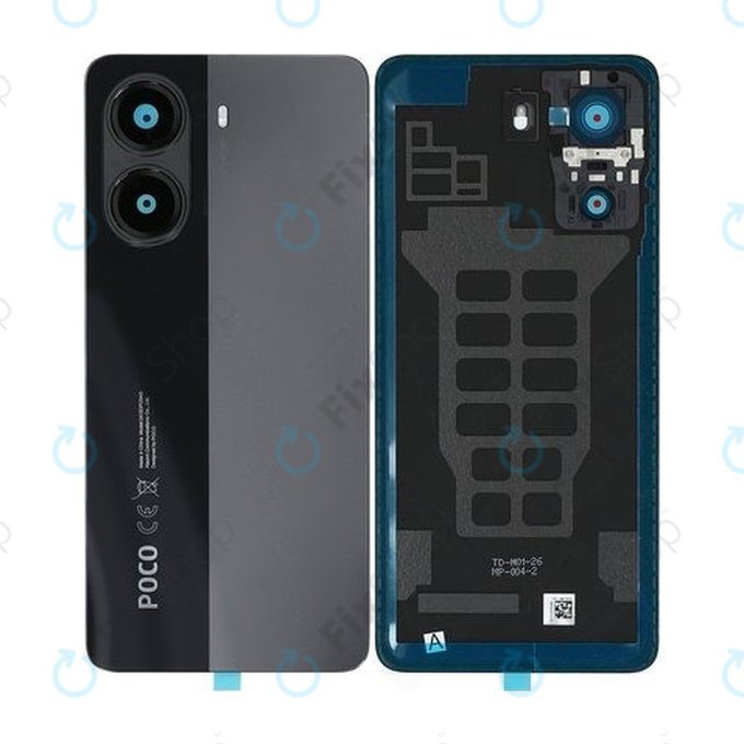 Xiaomi Poco X7 Pro 2412DPC0AG - Cache batterie (Black) - 56003000O1000 Genuine Service Pack