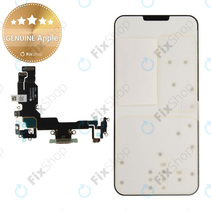 Connecteur de charge + Câble flexible pour iPhone 15 | Green | 923-09764 | Genuine Apple
