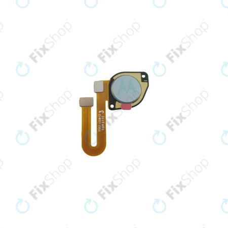 Motorola Moto G60s XT2133 - Capteur d'empreintes digitales + câble flexible (menthe glacée) - SC98C98938 Genuine Service Pack
