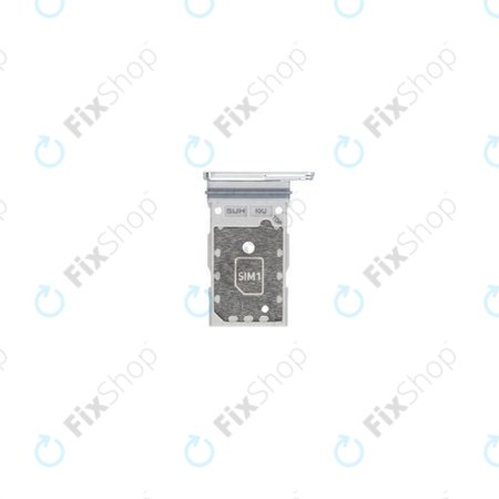 Samsung Galaxy S22 Ultra S908B - Plateau SIM (Blanc fantôme) - GH98-47138C Genuine Service Pack