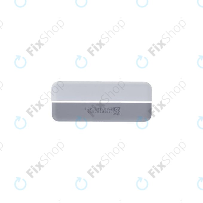 Google Pixel 7 GVU6C GQML3 - Verre du boîtier arrière (haut) (Neige)